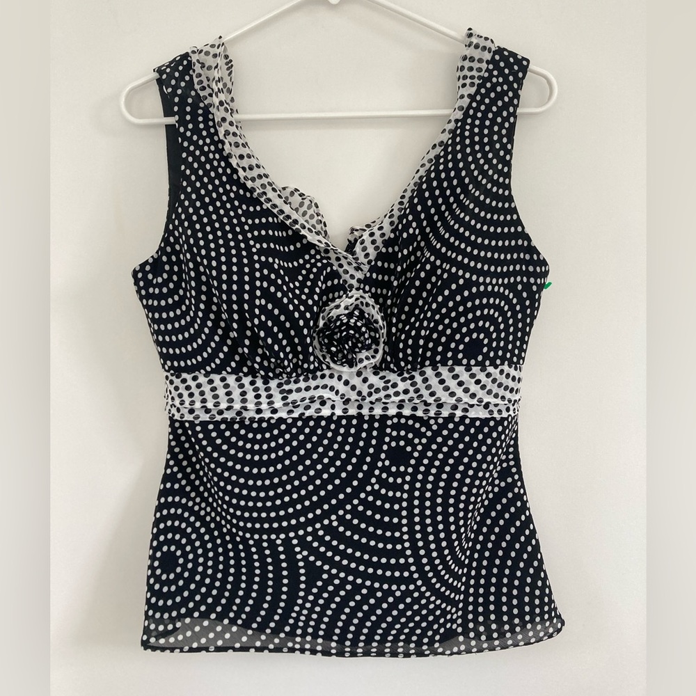 Polka dot blouse